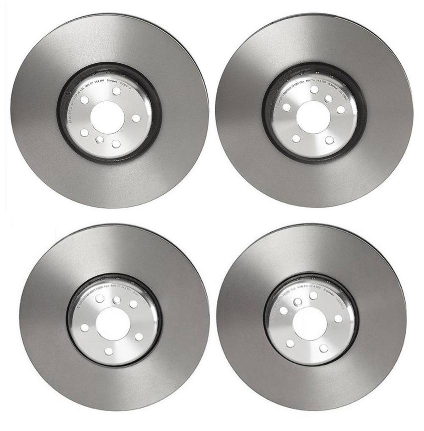 Disc Brake Rotor Kit Front and Rear (395mm/370mm) Brembo BM4181468KIT